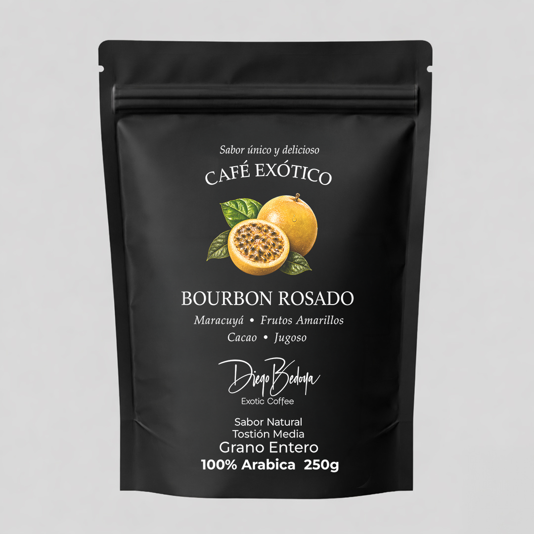 Bourbon Rosado Maracuyá 250 gr